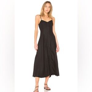 NWOT Mara Hoffman Robyn A-Line Dress Black Designer Boho Casual Beach Women’s 10